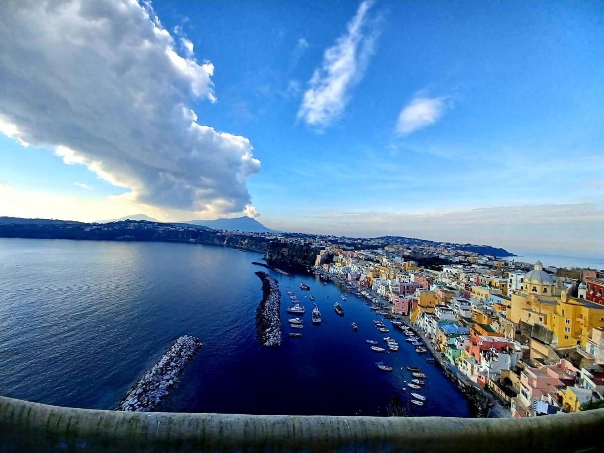 La Terrazza Di Maria Apartment โปรชิดา ภายนอก รูปภาพ